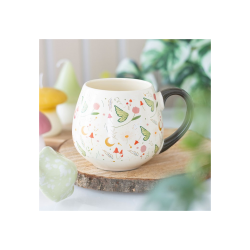 Fairy Folklore Print Rounded Mug