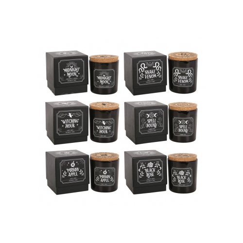 Set of 6 Midnight Ritual Candles Set of 6 Midnight Ritual Candles