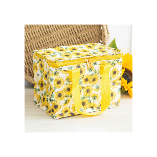Sunflower Print Lunch Bag Sunflower Print Lunch Bag