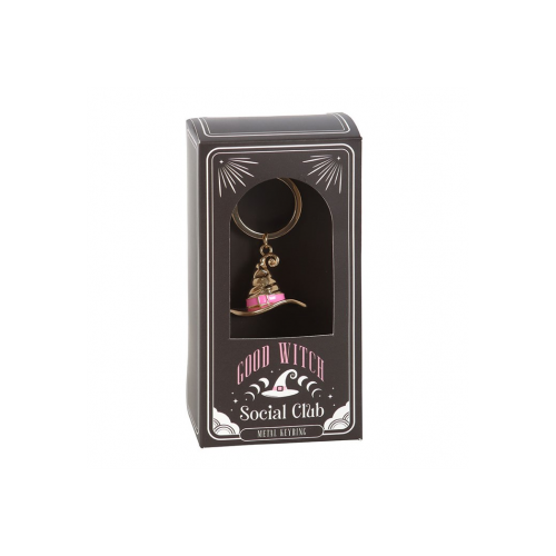Good Witch Alloy Witch Hat Keyring