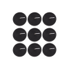 Pack of 9 Opium Scented Black Tealights