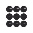 Pack of 9 Opium Scented Black Tealights