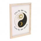 Yin Yang Framed Wall Art Print Yin Yang Framed Wall Art Print