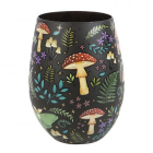 Dark Forest Print Stemless Glass Dark Forest Print Stemless Glass