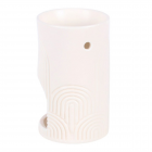 Embossed Arch Oil Burner and Wax Warmer