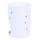 White Sun and Moon Cut Out Oil Burner and Wax Warmer White Sun and Moon Cut Out Oil Burner and Wax Warmer