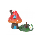 Red Smoking Toadstool Incense Cone Holder Red Smoking Toadstool Incense Cone Holder