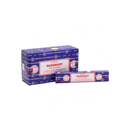 Set of 12 Rosemary Incense Sticks by Satya (12/50) Set of 12 Rosemary Incense Sticks by Satya (12/50)