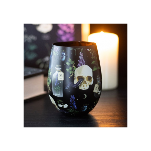 Venom & Vines Print Stemless Glass Venom & Vines Print Stemless Glass