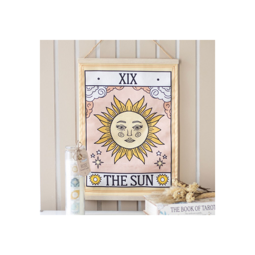 The Sun Vintage Tarot Wall Hanging