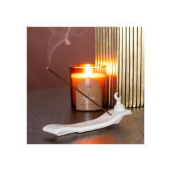 Geometric Crescent Moon Incense Ash Catcher