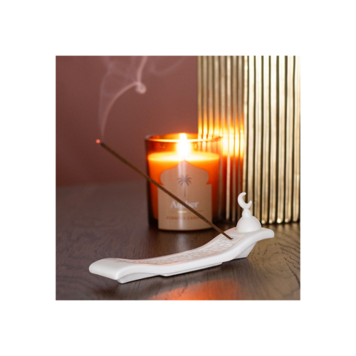 Geometric Crescent Moon Incense Ash Catcher Geometric Crescent Moon Incense Ash Catcher