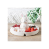 Bunny Chip & Dip Snack Dish Bunny Chip & Dip Snack Dish