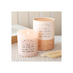 Life Is Better With Cats Vanilla Candle Life Is Better With Cats Vanilla Candle