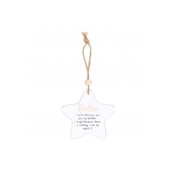 Brother Hanging Star Sentiment Sign Brother Hanging Star Sentiment Sign