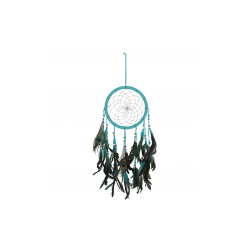Turquoise Peacock Feather Dreamcatcher Turquoise Peacock Feather Dreamcatcher