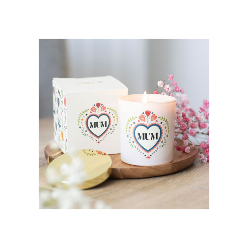 Mum Folk Heart French Tulip Candle Mum Folk Heart French Tulip Candle