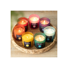 Root Chakra Strawberry Crystal Chip Candle Root Chakra Strawberry Crystal Chip Candle