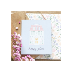 This Is Our Happy Place Pastel House Hanging Sign This Is Our Happy Place Pastel House Hanging Sign