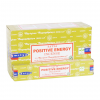 Set of 12 Positive Energy Incense Sticks by Satya (12/50) Set of 12 Positive Energy Incense Sticks by Satya (12/50)