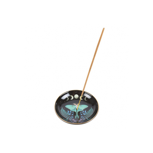Luna Moth Ceramic Incense Plate