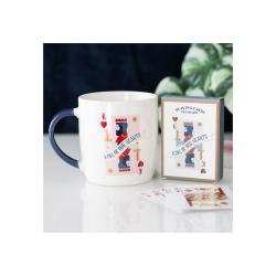 King of Our Hearts Mug and Playing Cards Set King of Our Hearts Mug and Playing Cards Set