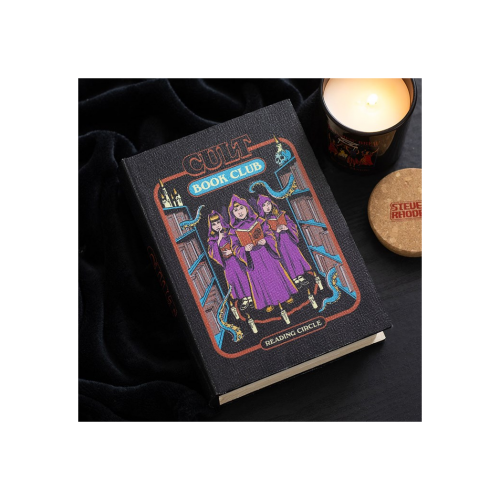 Cult Book Club Book-Shaped Storage Box by Steven Rhodes Cult Book Club Book-Shaped Storage Box by Steven Rhodes