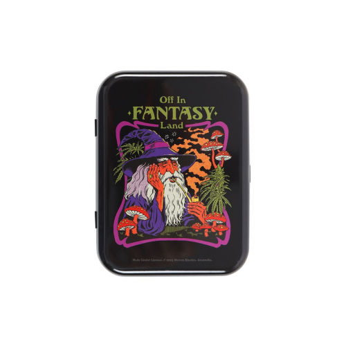 Fantasy Land Stash Tin by Steven Rhodes