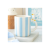 Striped Mug with Seagull
