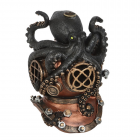 Kraken on Diver's Helmet Backflow Incense Burner Kraken on Diver's Helmet Backflow Incense Burner