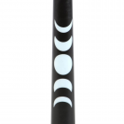 Set of 3 Black Magic Moon Phase Taper Candles 