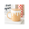Waffle Mug and Coaster Set Waffle Mug and Coaster Set