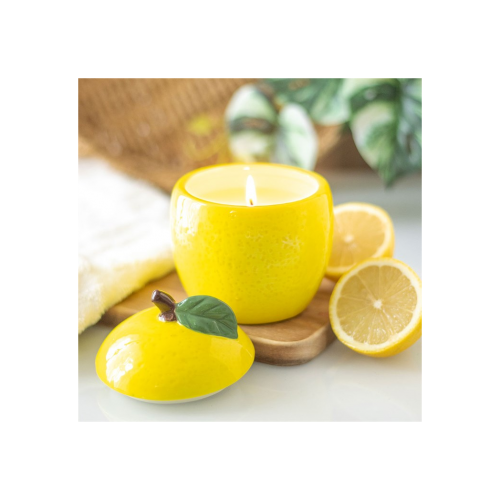 Lemon Shaped Candle Jar Lemon Shaped Candle Jar