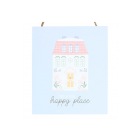This Is Our Happy Place Pastel House Hanging Sign