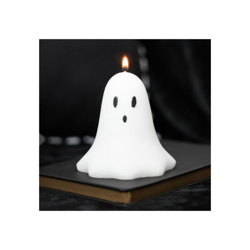 10cm Unscented Ghost Candle 10cm Unscented Ghost Candle