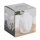White Buddha Head Oil Burner White Buddha Head Oil Burner