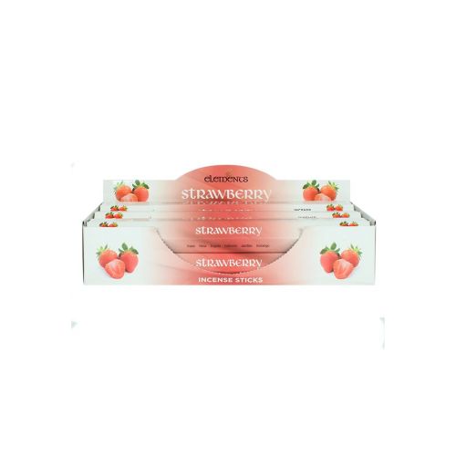 Set of 6 Packets of Elements Strawberry Incense Sticks