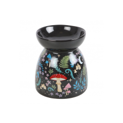 Dark Forest Print Oil Burner Dark Forest Print Oil Burner