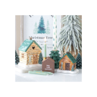 Cabin Ski Chalet Incense Cone Holder Cabin Ski Chalet Incense Cone Holder