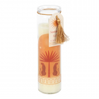 Leopard Palm Sandalwood & Oud Tube Candle Leopard Palm Sandalwood & Oud Tube Candle