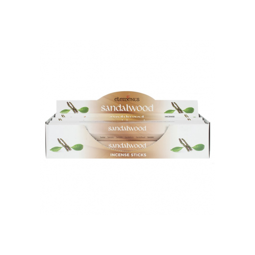 Set of 6 Packets of Elements Sandalwood Incense Sticks