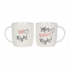 Set of 2 Mr & Mrs Mugs