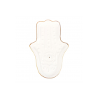 White Hamsa Hand Incense Stick Holder White Hamsa Hand Incense Stick Holder