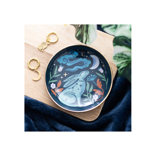 Midnight Hare Trinket Dish