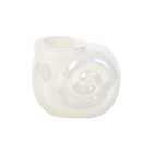 Pearlescent Spiral Shell Oil Burner