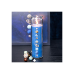 Solar System Cedar Tube Candle Solar System Cedar Tube Candle