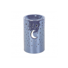 Iridescent Purple Moon Pillar Oil Burner Iridescent Purple Moon Pillar Oil Burner