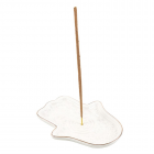 White Hand of Hamsa Incense Holder and Trinket Dish White Hand of Hamsa Incense Holder and Trinket Dish