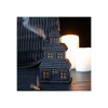 Black Haunted House Incense Cone Holder Black Haunted House Incense Cone Holder