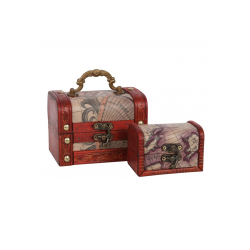 Set of 2 Map Chests Set of 2 Map Chests